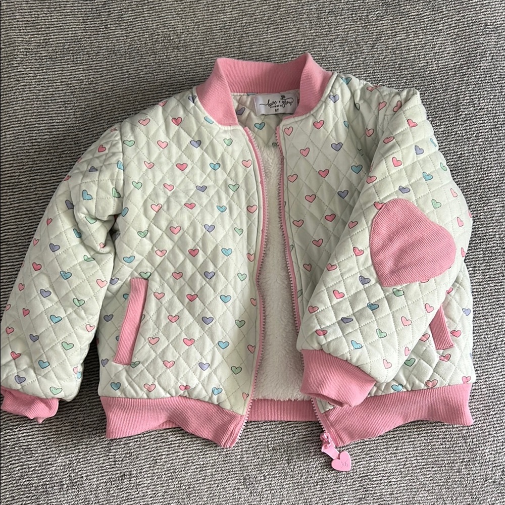 Love + Grow Candy land Quilted Coat